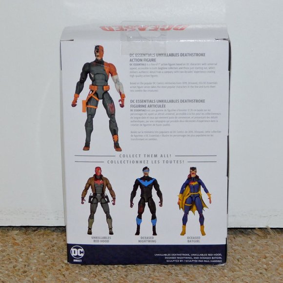 2022 DC Direct Essentials DCeased 7" Unkillables Deathstroke Figure MIB New - Picture 2 of 10